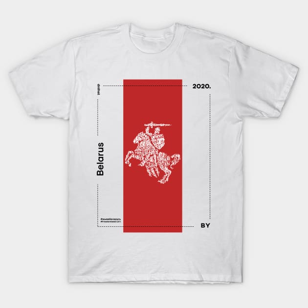 Freedom Belarus T-Shirt by DenielHast